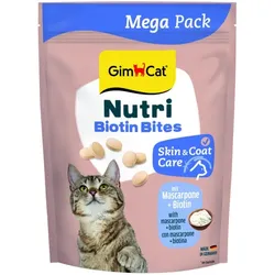 GimCat Nutri Biotin Bites mit Mascarpone, 425 g Verspielter Snack
