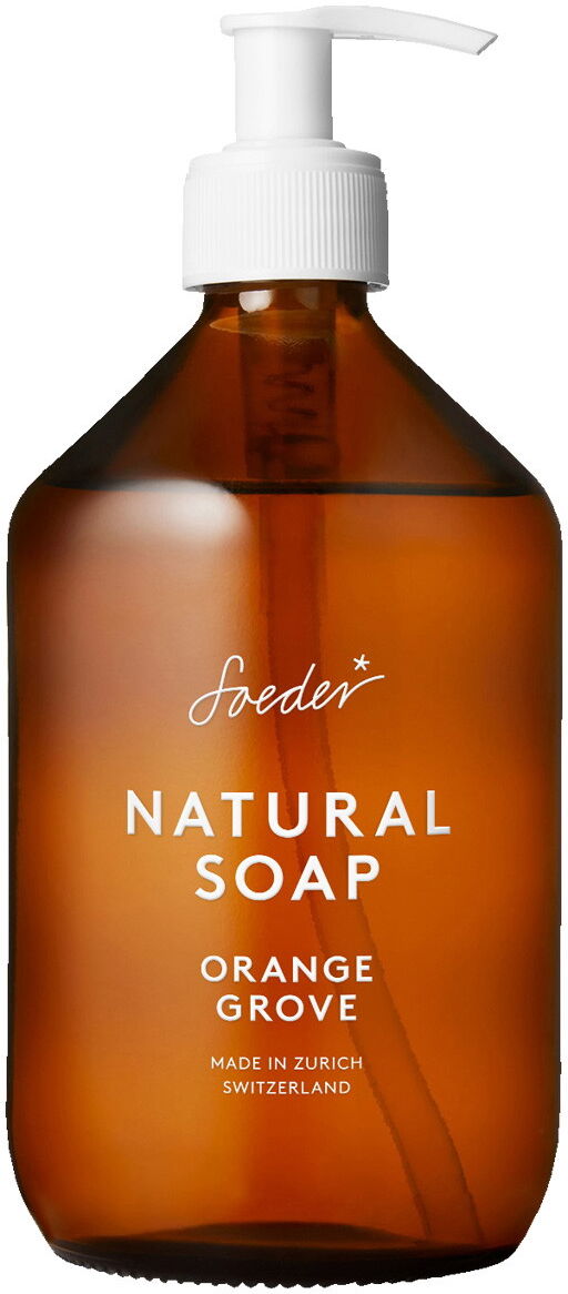 500ml Soeder Natural Soap Orange Grove