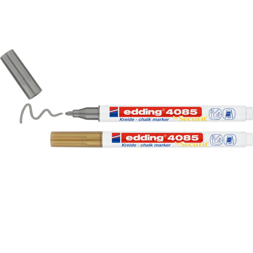edding 4085 Kreidemarker 1.0 - 2.0 mm Mehrfarbig 4-4085-2-15354