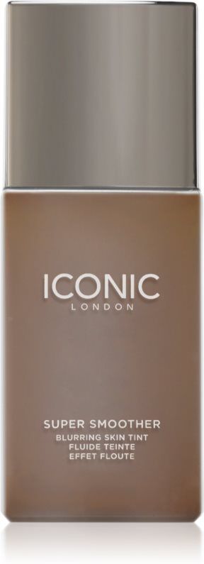ICONIC London Super Smoother Blurring Skin Tint lightweight tinted moisturiser shade Neutral Deep 30 ml