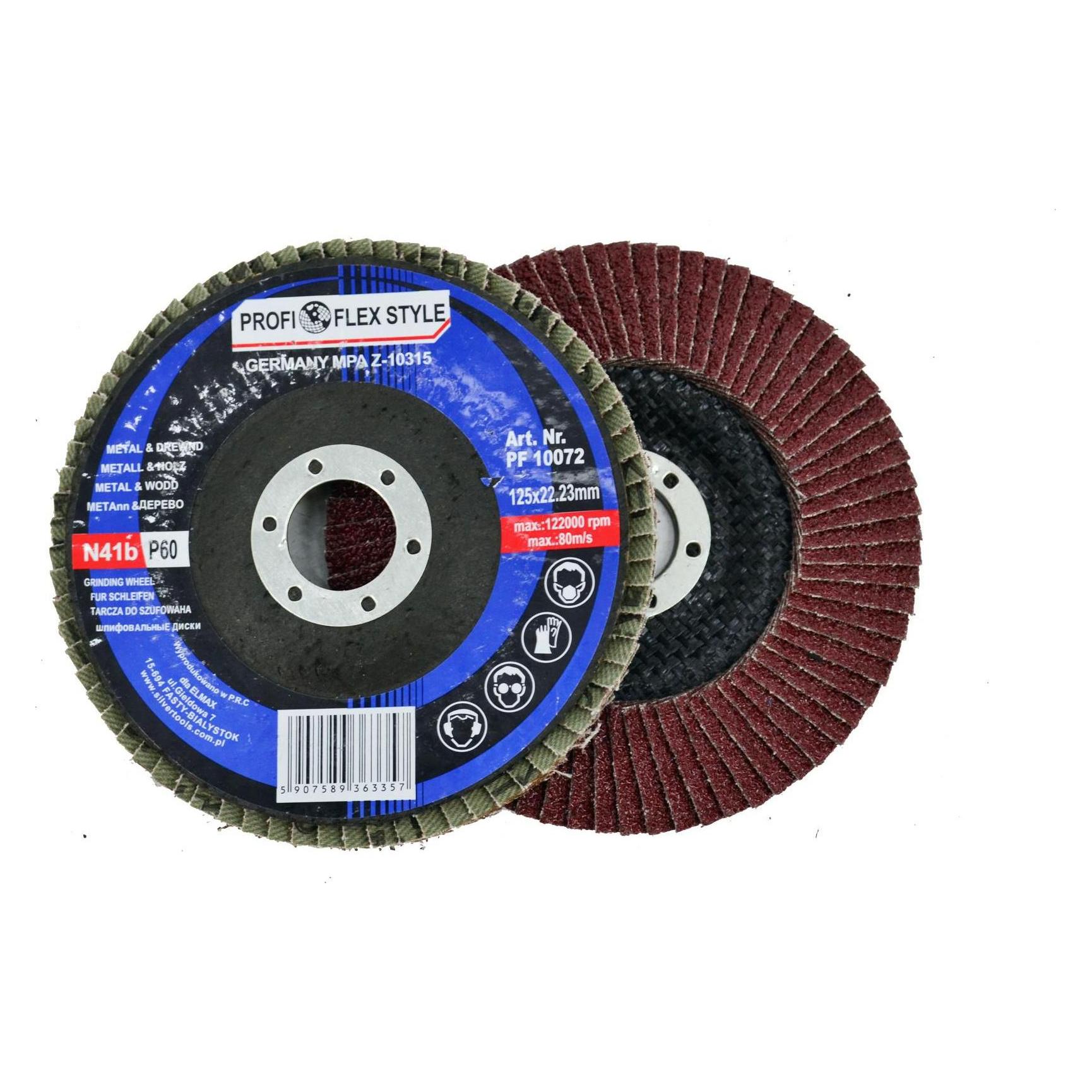 Silver SILBERNE PROFI-FLEX-SCHLEIFSCHEIBE 125 P 60 (60) (35622091)