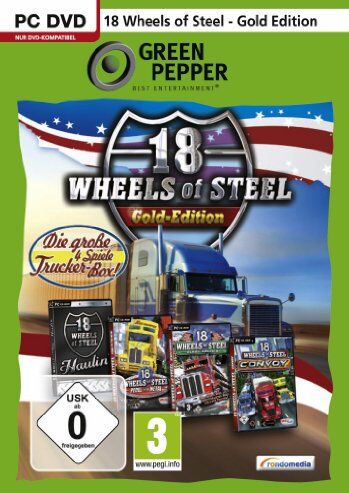 Rondomedia - 18 Wheels of Steel: Gold Edition [Green Pepper] - Preis vom 30.09.2026 09:01:18 h