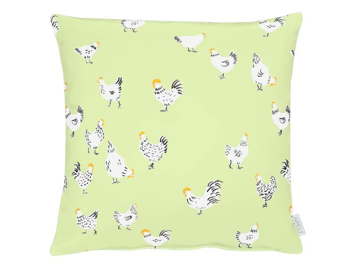 Housse de coussin 3102 Vert/Vert pâle 49 x 49cm Tissu mélangé