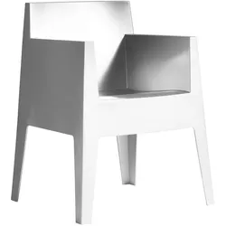 Stapelarmlehnenstuhl Toy Weiss