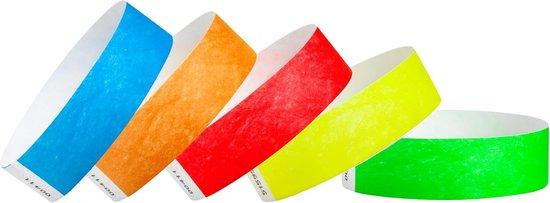 Tyvek Armbänder ¾" - Wasserfest & Reißfest - Farbauswahl für Veranstaltungen