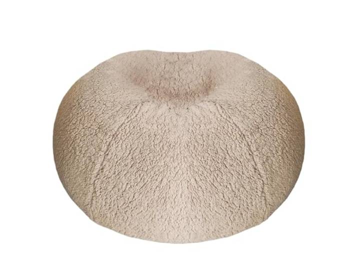 MKYYIOED Sitzsackbezug Bean Bag Pouf Cover Kein Füllstoff im Inneren(Nude,D100cm-cover)