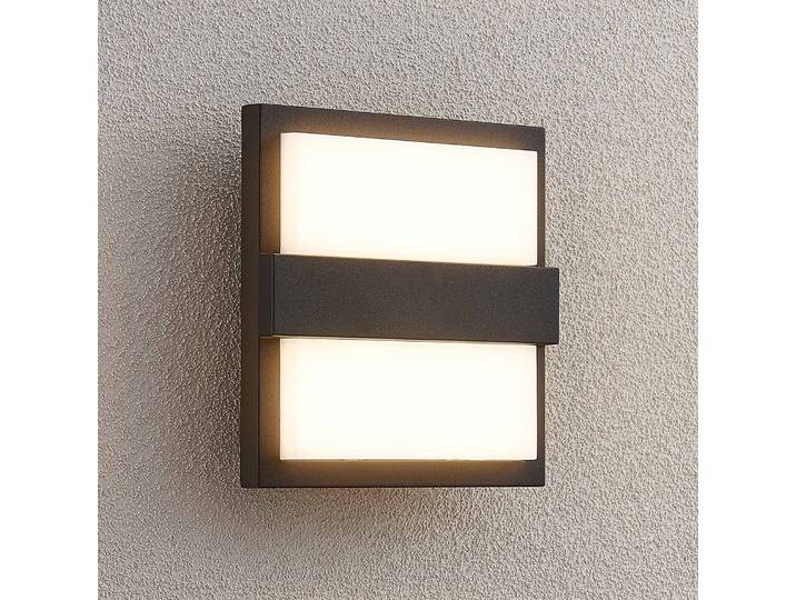 Gylfi LED d’extérieurApplique Murale Graphite - Lucande - Terrasse - Moderne - Métal - Angulaire