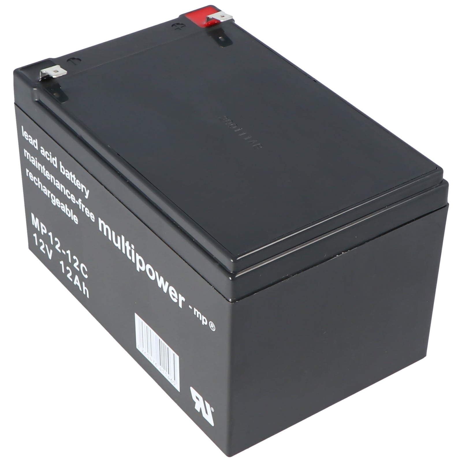 Multipower MP12-12C loodaccu, 12 Volt, 12 Ah