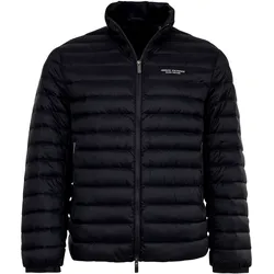 A|X ARMANI EXCHANGE Herren Daunenjacke gesteppt - Steppjacke, Stehkragen, Regular Fit Dunkelblau / S