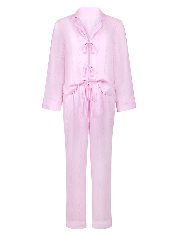 Hunkemöller Pyjama in Rosa - S