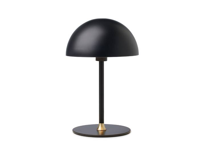 Boogie Lampe de Table Ø16 Mat Noir - Halo Design - Salon / séjour - Métal