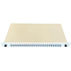 Paschke Spleissbox/Patchpanel 48,30cm (19") 24x LCd OS2 BLAU 442304-4K-24SA, Server Zubehör, Blau