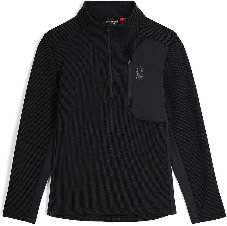 SPYDER Herren Pullover mit 1/2 Zip BANDIT schwarz   S S