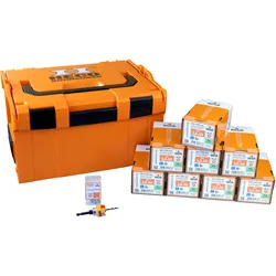 HECO L-BOXX 238 Terassenset Seko mit Heco-TOPIX-plus A2 Terrassenbelagschraube 5,0x60, Senkkopf - 63105