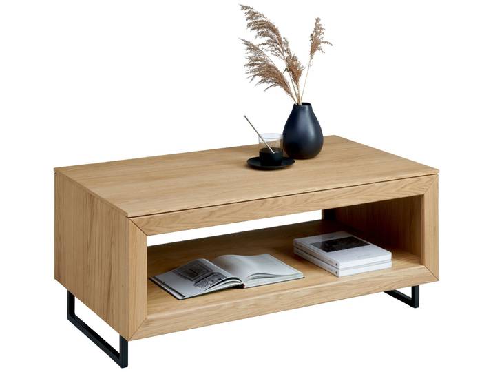 Z2 Couchtisch EDGE, eiche, Massivholz