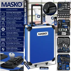 Masko, Werkzeugkoffer, Werkzeugkoffer Werkzeugset 1400-teilig (1400 Teile)