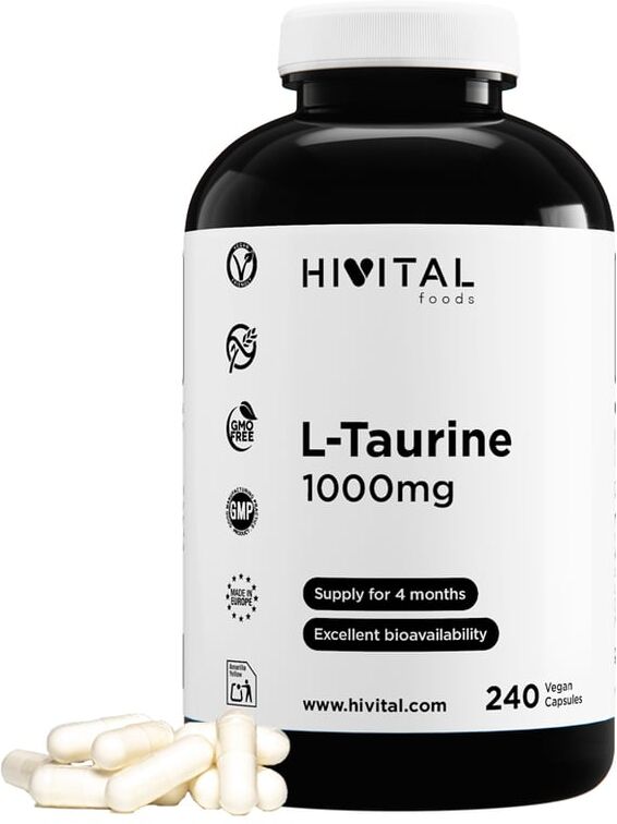 Hivital Foods L-Taurina 1000 mg 240 VCaps