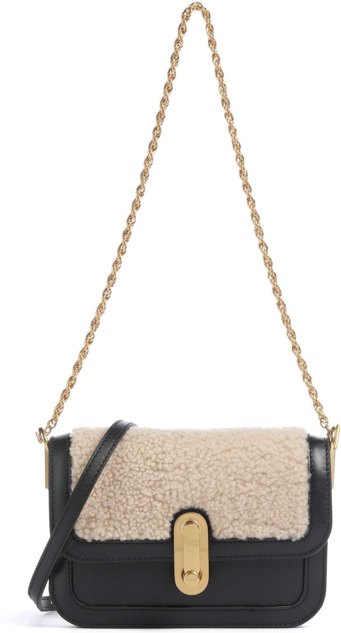 Ted Baker Sherlin Schultertasche aus Leder, schwarz