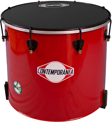 "Contemporanea 18""x 40cm Nesting Surdo Red "