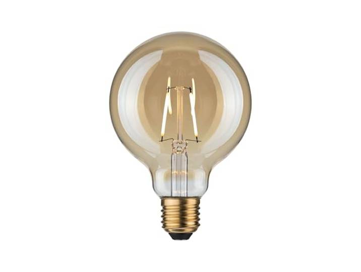 Paulmann 28399 LED Lampe Vintage Globe 95 2,7W Leuchtmittel Gold Dekolampe Beleuchtung 1700K E27, 170lm