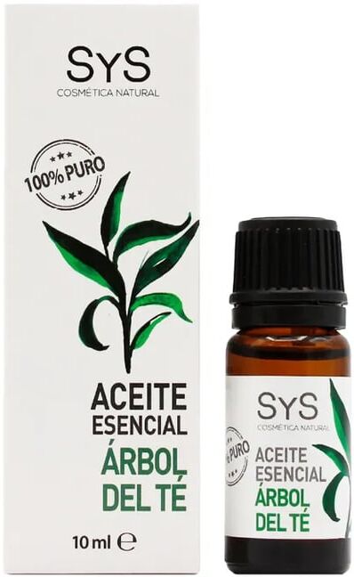 Sys Aceite Esencial De Árbol Del Té 100% Puro 10 ml