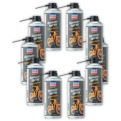 10x Kettenspray LIQUI MOLY 6055 Schmiermittel Bike Fahrrad Kette Fett Pflege 400ml