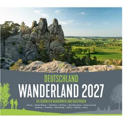 Ackermann, Kalender, Deutschland Wanderland Kalender 2027 Die schönsten Wanderwege