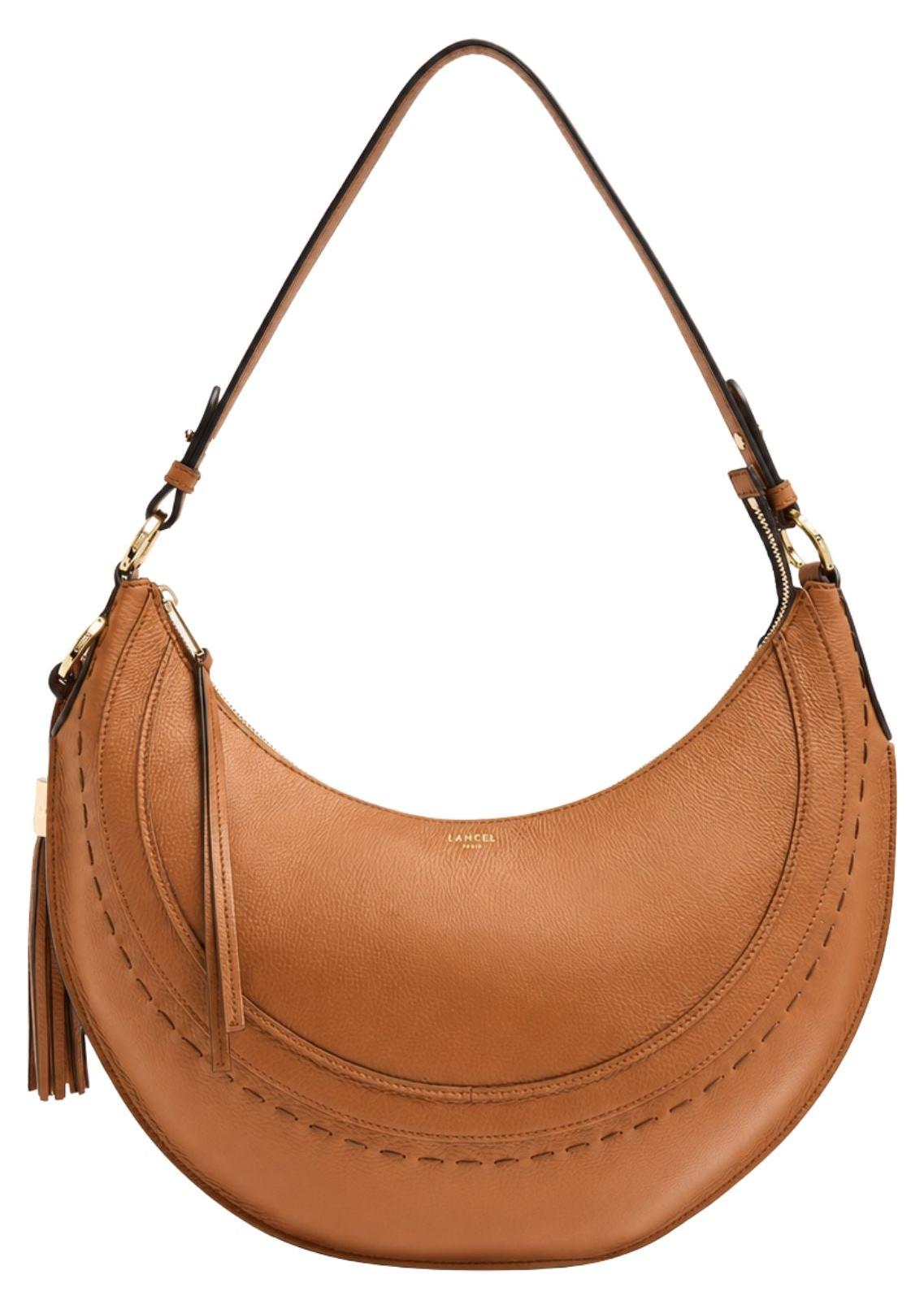 Lancel Hobo Hobohème M Tasche Camel