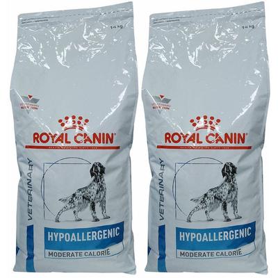 Royal Canin Canine Hypoallergenic Moderate Calorie 14kg x2 2x14 kg Pellets