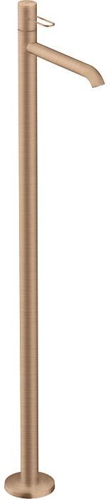 Hansgrohe Axor Uno Fertigmontageset 38037310 Waschtischarmatur, bodenstehend, mit Bügelgriff, ohne Ablaufgarnitur, brushed red gold