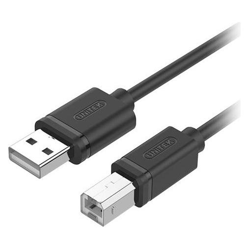 Unitek Y-C4001GBK USB Kabel USB 2.0 USB A USB B (2 m, USB 2.0) (Y-C4001GBK)