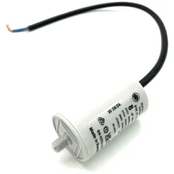 Ditec Betriebskondensator 08 μF 320 V - 450 V Ecofill / FACON - schwarz