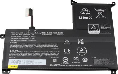 Medion Notebook-Akku Akku 40081753 15.40V 3410 mAh