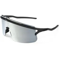 Yeaz, Damen, Sportbrille, SUNSHADE Sport goggles matt black / mirror silver (Schwarz, Silber), Schwarz
