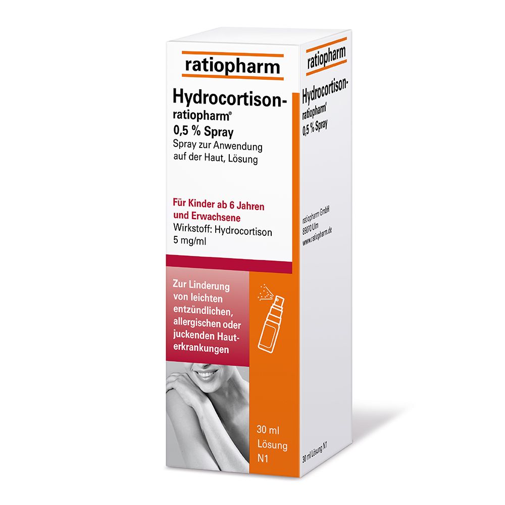 HYDROCORTISON-ratiopharm 0,5% Spray 30 ml