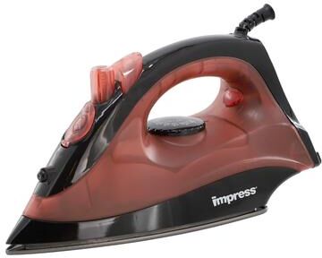 Impress Compact & Lightweight Steam & Dry Iron in Red