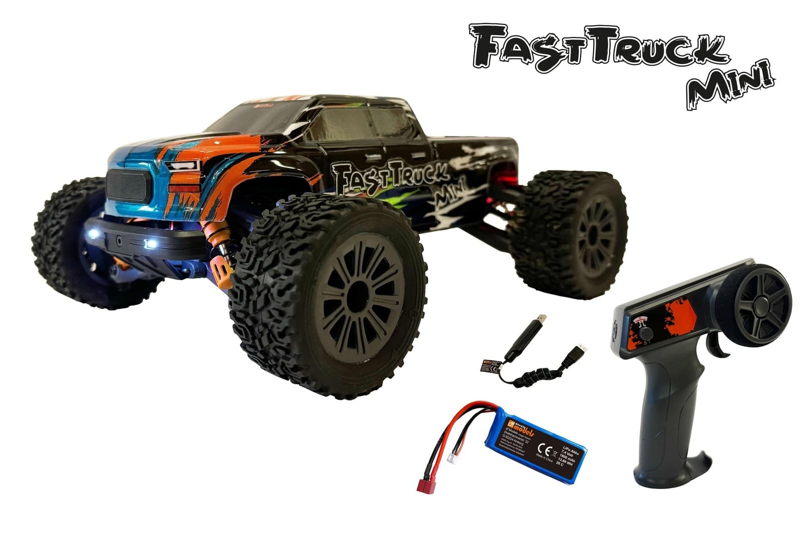 Drive & Fly Models DF Models RC FastTruck Mini 1:16 4WD