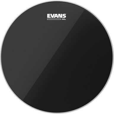 "Evans 18"" Black Chrome Tom "