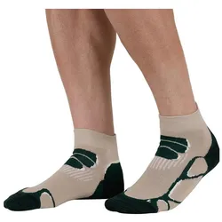Monnet, Unisex, Sportsocken, Extra Light (37 - 38), Grün, Beige
