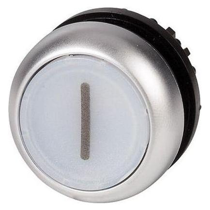 Eaton Illuminated PB, flush, white '1' (M22-DL-W-X1)