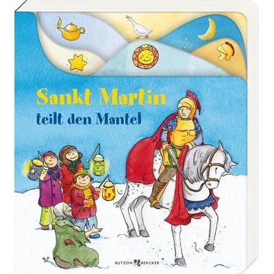Sankt Martin teilt den Mantel, Gebundene Ausgabe von Barbara Cratzius, Butzon & Bercker, 978-3-7666-2723-0