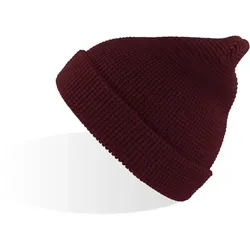 Atlantis Unisex Strickmütze Beanie BLOG burgundy one size