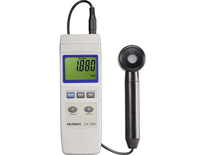 VOLTCRAFT VC-8330305 UV-500 UV-meter 0.002-19.99 mW/cm²