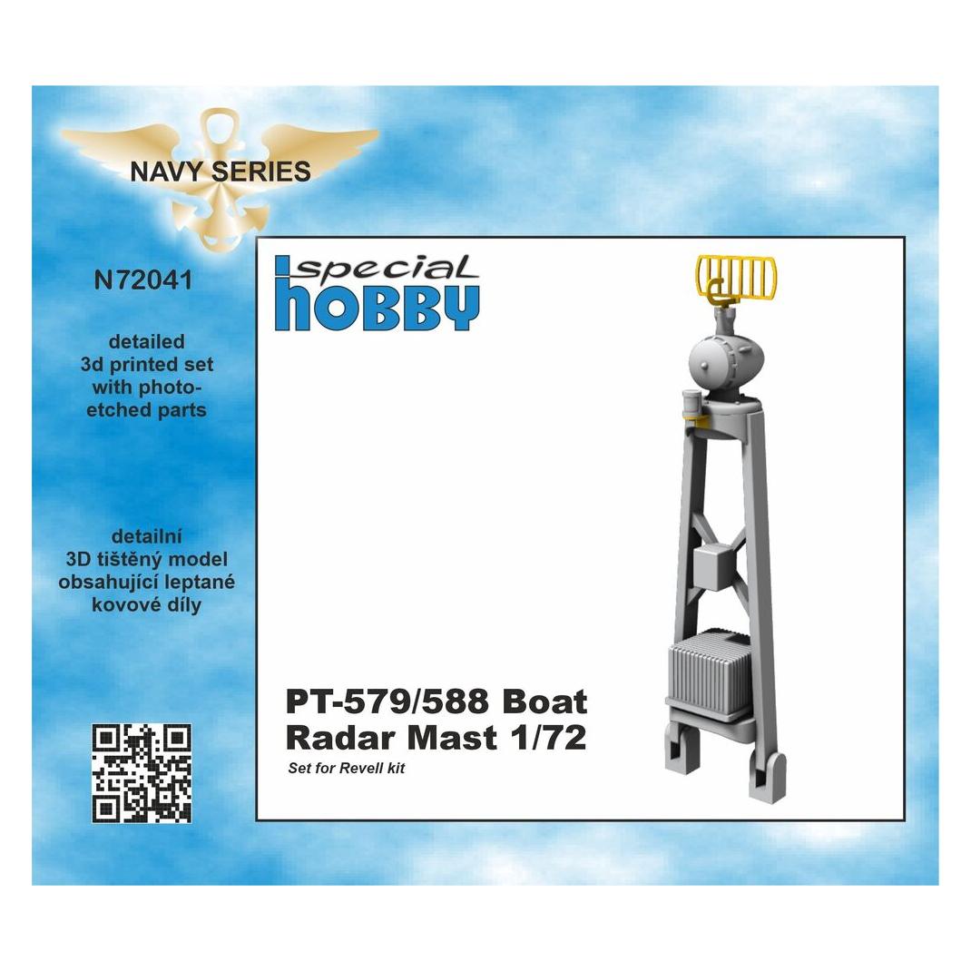 CMK PT-579/588 Boat Radar Mast 1/72 (N72041)