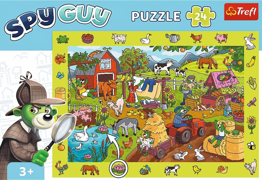 Trefl 15589 Farma Puzzel met 24 stukjes