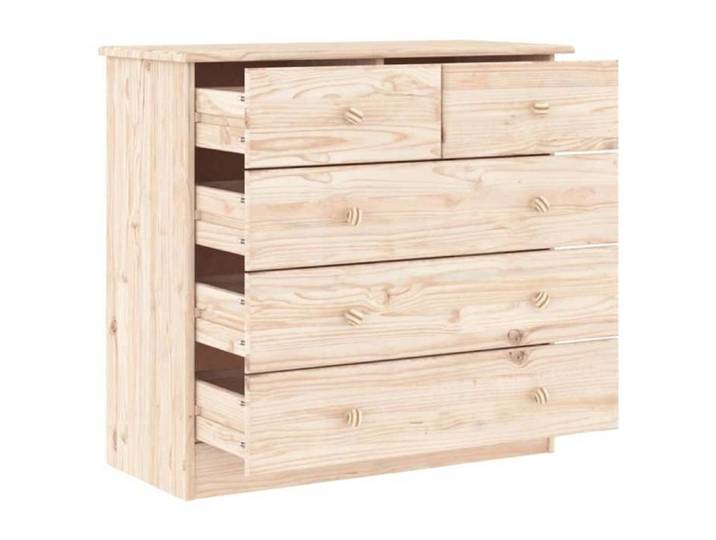 Bon plan  Buffet bahut commode salon - JILI HOT - Commode ALTA 77x35x73cm - Bois massif de pin Thome1769608