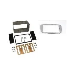 Doppel DIN 2-DIN Autoradio-Einbaublende+Metallkäfig Ford Focus Galaxy Mondeo ...