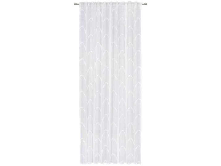 Esposa Fertigvorhang, Weiß, Abstraktes, 140x245 cm, Bsci, Oeko-Tex® Standard 100, Global Recycled Standard (Grs), BCI (Better Cotton Initiative), für Stange und Schiene geeignet, Heimtextilien, Vorhänge, Fertigvorhänge