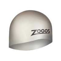 Zoggs - Easy-Fit Silicone Cap - Badekappe - Farbe: Silber
