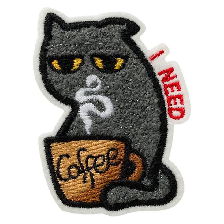 Mono Quick I need coffee Katze (1 Stk., 6 x 4.30 cm) (14545)